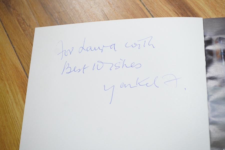 Yankel Feather (1920-2009), oil on canvas, 'Man and dog on beach', signed, inscribed verso with booklet on the artist, oil on canvas, 49 x 39cm